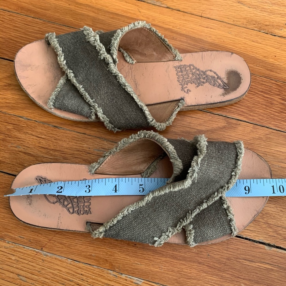 Ancient Greek sandals slip ons - Picture 11 of 11